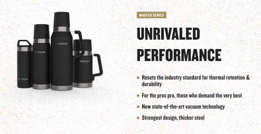 Stanley Master Series 1.3l Vacuum Bottle